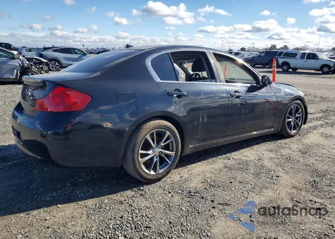 2008 Infiniti G35 z USA, uszkodzony, nr VIN JNKBV61E98M219047